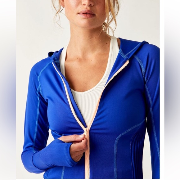 NWT FP MOVEMENT Playin For Keeps Layer / Sapphire Skies Combo Size: S, M - Picture 2 of 7